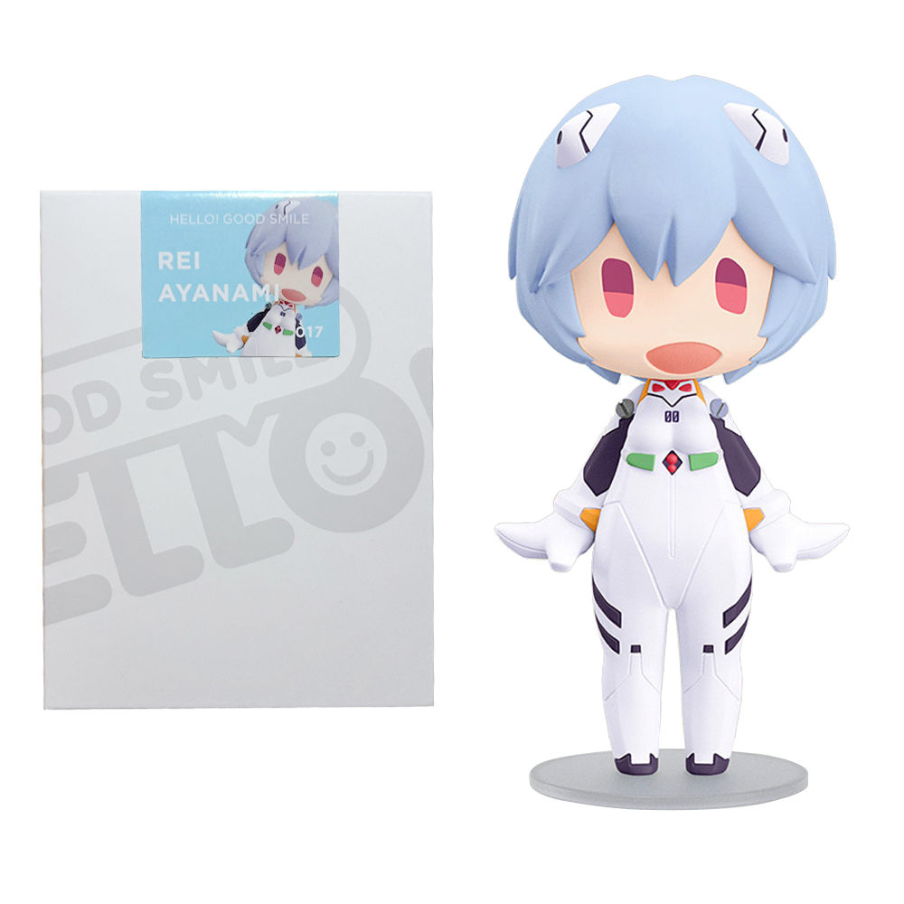 Model Kit Evangelion Bandai - 13CM Anime EVA Ayanami Rei figura