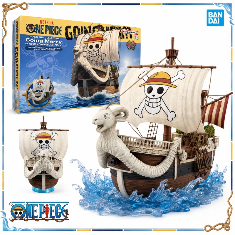 Model Kit One Piece Ship - Bandai Originale One Piece Serie Netflix