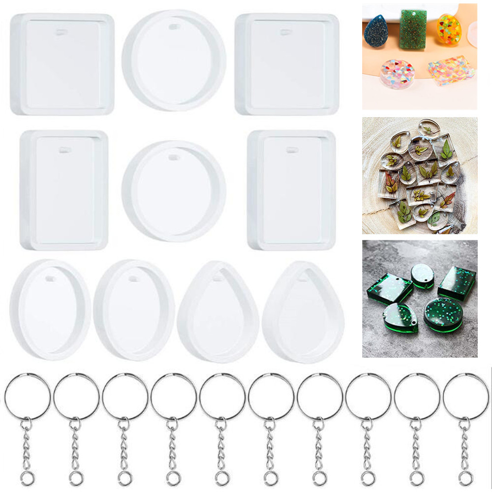 Resin Kit Cast - 20 pz/set portachiavi fai da te