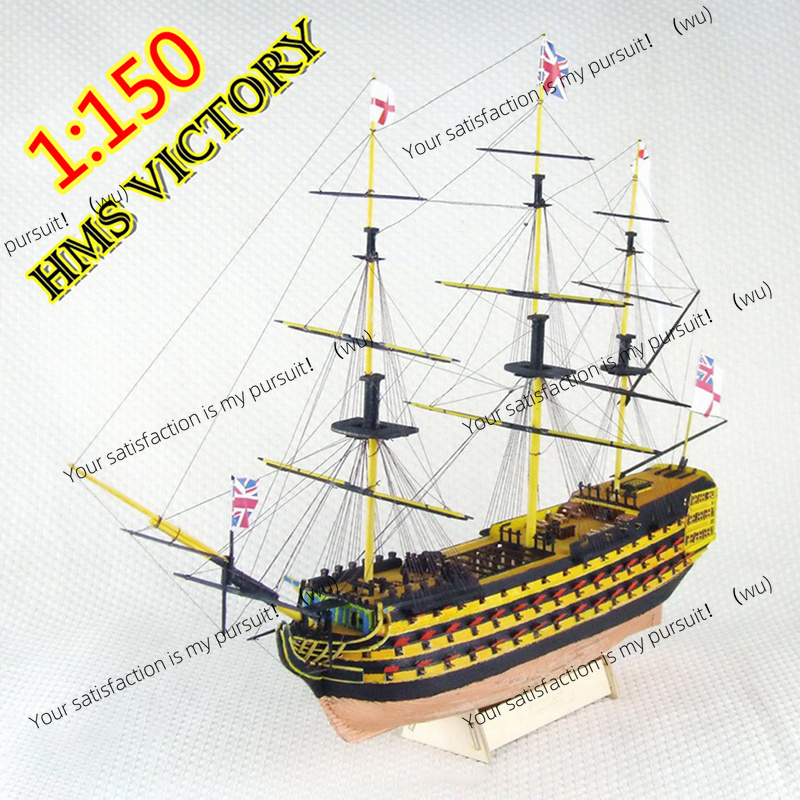 Model Kit Hms Victory - Set di Modellini di Barche a