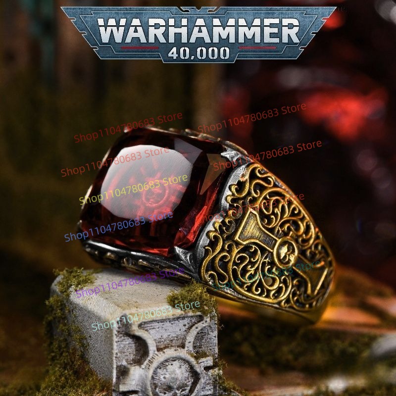 Model Kit Warhammer - Anello Regolabile 40K Inquisitor, Anello Sigillo