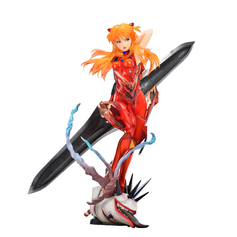 Model Kit Evangelion Bandai - 1/4 Asuka Langley Evangelion Kit Garage
