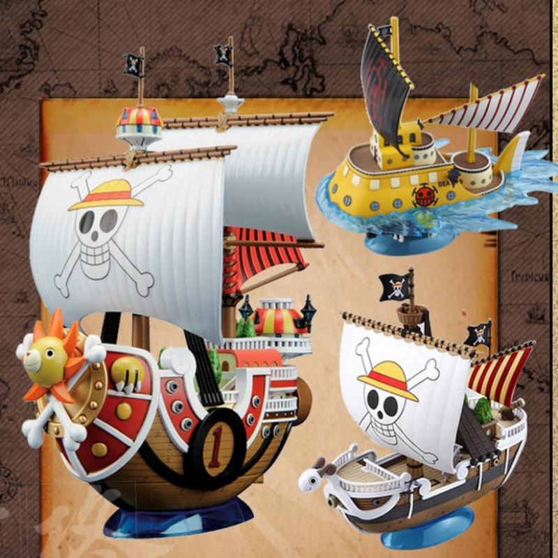 Model Kit One Piece Ship - Modellino Nave Pirata Thousand Sunny Going