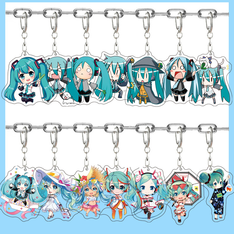 Model Kit Hatsune Miku - Portachiavi con Ciondolo Hatsune Miku Anime