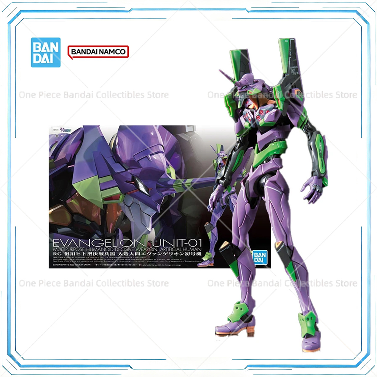 Model Kit Evangelion Bandai - Bandai Originale Autentico Kit Modello Evangelion
