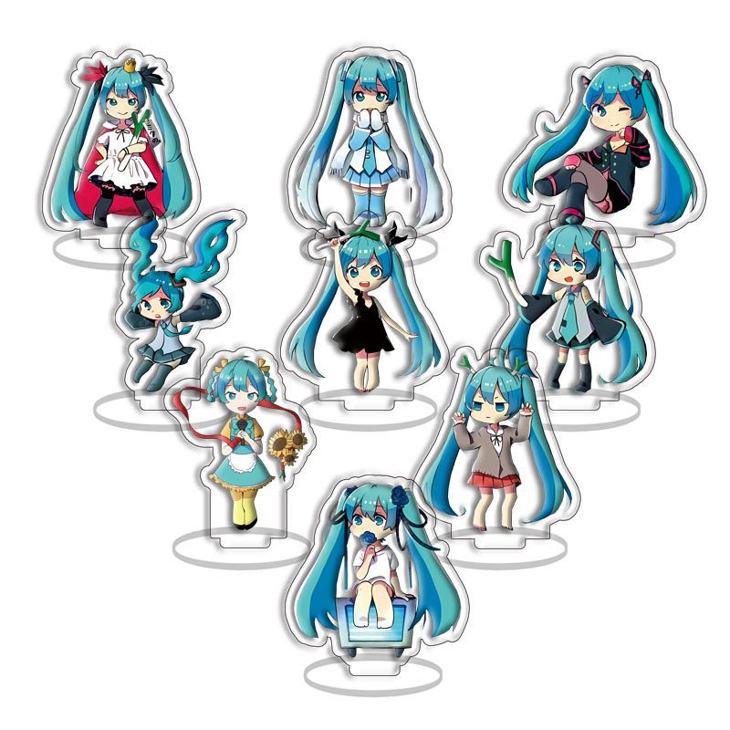 Set di 9 Statuette in Acrilico - Model Kit Hatsune Miku recensione e prezzo