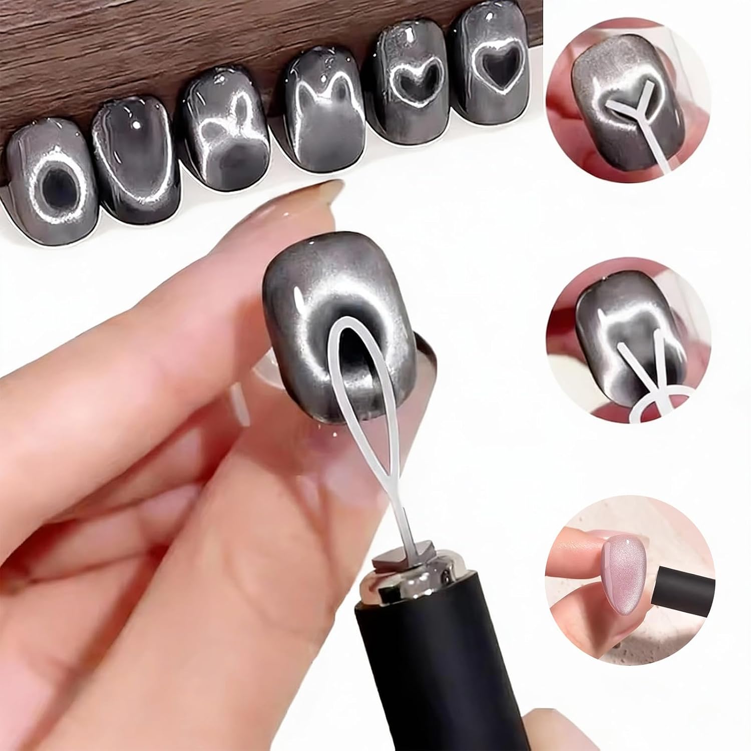 Set di 10 Magneti per Unghie E - Sanding Stick Set recensione e prezzo