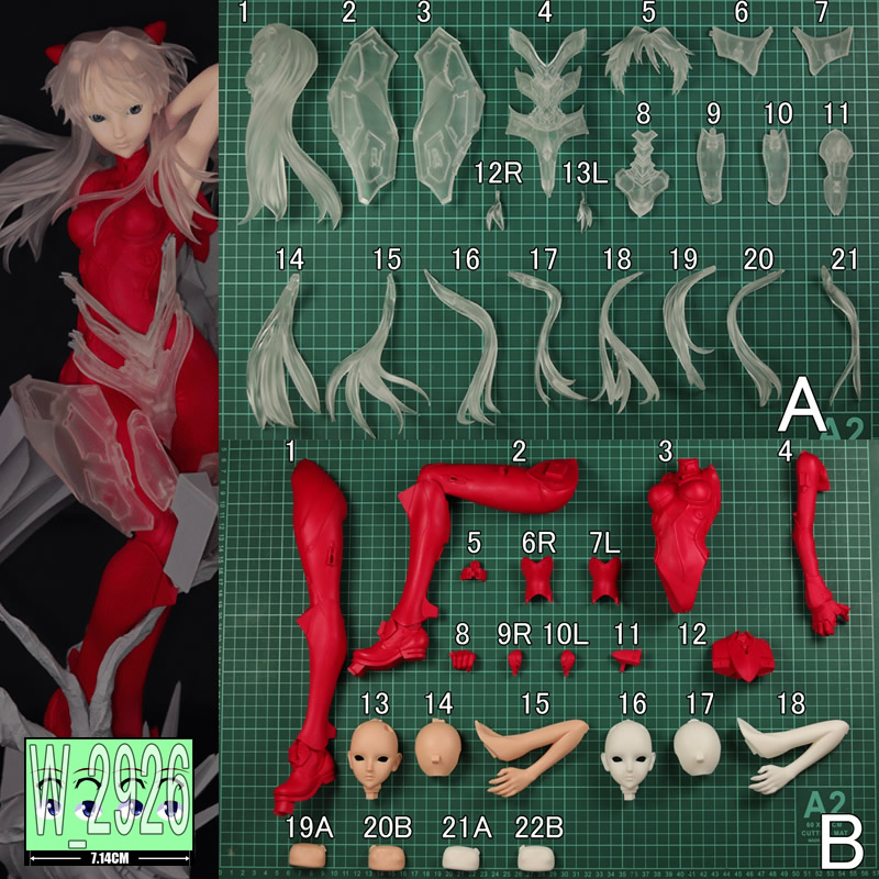 1/4 Asuka Langley Evangelion K - Model Kit Evangelion Bandai recensione e prezzo