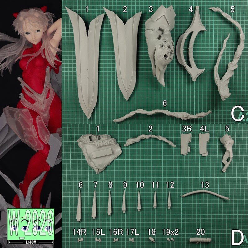 1/4 Asuka Langley Evangelion K - Model Kit Evangelion Bandai recensione e prezzo